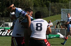 Cronulla Sharks v Sydney Roosters Under 17's Academy Match action (Photo's : ourfootymedia)