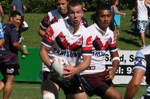 Cronulla Sharks v Sydney Roosters Under 17's Academy Match action (Photo's : ourfootymedia)