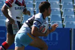 Cronulla Sharks v Sydney Roosters Under 17's Academy Match action (Photo's : ourfootymedia)