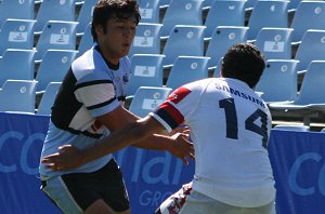 Cronulla Sharks v Sydney Roosters Under 17's Academy Match action (Photo's : ourfootymedia)