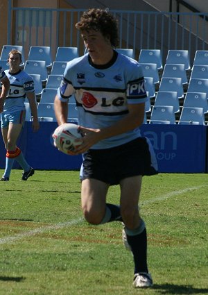 Cronulla Sharks v Sydney Roosters Under 17's Academy Match action (Photo's : ourfootymedia)