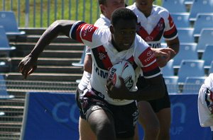 Cronulla Sharks v Sydney Roosters Under 17's Academy Match action (Photo's : ourfootymedia)