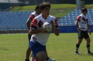 Cronulla Sharks v Sydney Roosters Under 17's Academy Match action (Photo's : ourfootymedia)