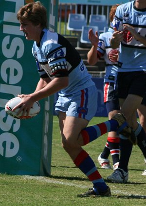 Cronulla Sharks v Sydney Roosters Under 17's Academy Match action (Photo's : ourfootymedia)