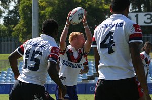 Cronulla Sharks v Sydney Roosters Under 17's Academy Match action (Photo's : ourfootymedia)