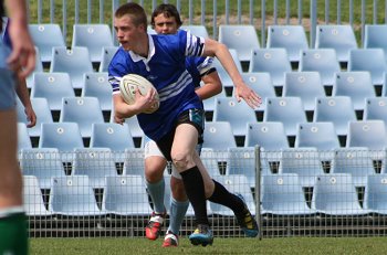 Cronulla Sharks Academy Under 15's v Group 10 JRL action (Photo : ourfootymedia) 
