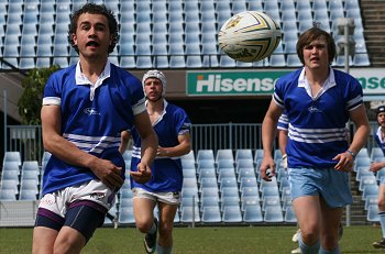 Cronulla Sharks Academy Under 15's v Group 10 JRL action (Photo : ourfootymedia) 
