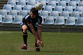 Cronulla Sharks Academy Under 15's v Group 10 JRL action (Photo : ourfootymedia) 