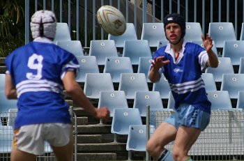Cronulla Sharks Academy Under 15's v Group 10 JRL action (Photo : ourfootymedia) 