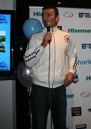 Sharks SG Ball coach Dave Howlett - Sharks Junior Rep Award night (Photo's : ourfootymedia)