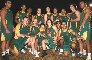 The 2011 Australian Schoolboys at Shark Park before their NZ Tour (Photo : OurFootyMedia) 