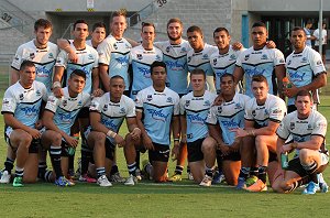 Cronulla Sharks u20s Holden Cup trial v Seaeagles Squad Team Photo (Photo : steve monty / OurFootyMedia) 