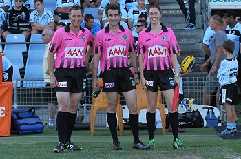 Faye Breslin  - Cronulla SHARKS & Canberra RAIDERS Mattys Cup REF'S (Photo : steve monty / OurFootyMedia) 