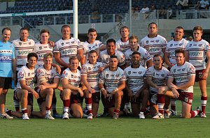 Manly SEAEAGLES u20s Holden Cup trial v Sharks Squad Team Photo (Photo : steve monty / OurFootyMedia) 