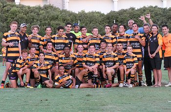 Balmain TIGERS U 15s v Sharks squad team photo (Photo : steve monty / OurFootyMedia) 