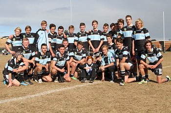 Cronulla Sharks 2015 Academy Under 14s Team Photo (Photo : steve monty / OurFootyTeam.com)