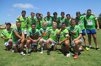 Canberra RAIDERS Under 15s Trial V Sharks TeamPhoto (Photo : steve montgomery / OurFootyTeam.com)