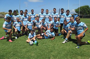 Cronulla SHARKS Academy Under 15s Trial v Raiders TeamPhoto (Photo : steve monty / OurFootyTeam.com)