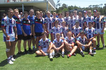 Newcastle Knights U 17s Trial V Sharks TeamPhoto (Photo : steve montgomery / OurFootyTeam.com)