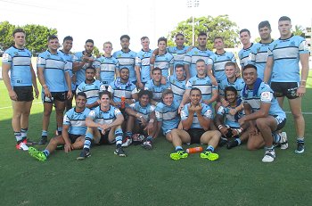 Cronulla Sharks U20s NYC Holden Cup TRIAL v Newcastle Knights TeamPhoto (Photo : steve montgomery / OurFootyTeam.com)