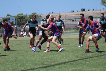 Cronulla - Sutherland Sharks u16s Harold Matthews Cup TRIAL v Newcastle Knights U 16s Action (Photo : steve montgomery / OurFootyTeam.com)