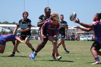 Cronulla - Sutherland Sharks u16s Harold Matthews Cup TRIAL v Newcastle Knights U 16s Action (Photo : steve montgomery / OurFootyTeam.com)