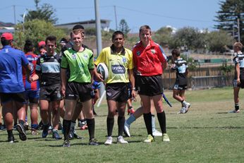 Referee's Cronulla Sharks u16s Harold Matthews Cup TRIAL v Newcastle Knights U 16s Action (Photo : steve montgomery / OurFootyTeam.com)