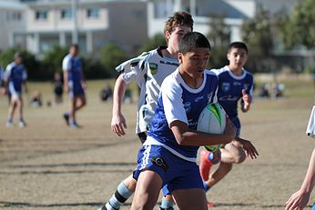 Cronulla Sharks Academy Under 14 v Canterbury Bankstown Bulldogs Action (Photo : steve montgomery / OurFootyTeam.com)