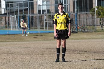 Referee's Cronulla Sharks Academy U14s v Canterbury Bankstown Bulldogs Action (Photo : steve montgomery / OurFootyTeam.com)