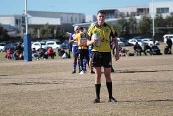 Referee's Cronulla Sharks Academy U15s v Canterbury Bankstown Bulldogs Action (Photo : steve montgomery / OurFootyTeam.com)