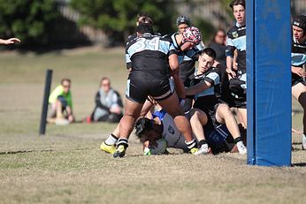 Cronulla Sharks Academy Under 15 v Canterbury Bankstown Bulldogs Action (Photo : steve montgomery / OurFootyTeam.com)