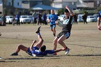 Cronulla Sharks Academy Under 15s v Canterbury Bankstown Bulldogs Action (Photo : steve montgomery / OurFootyTeam.com)