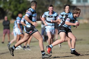 Cronulla Sharks Academy U17s v Canterbury Bankstown Bulldogs Action (Photo : steve montgomery / OurFootyTeam.com)