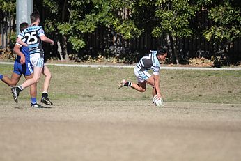 Cronulla Sharks Academy U17s v Canterbury Bankstown Bulldogs Action (Photo : steve montgomery / OurFootyTeam.com)