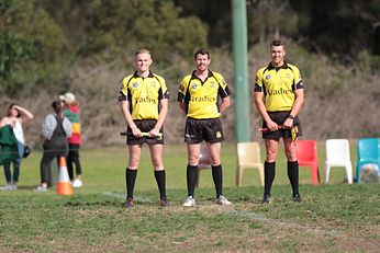 Referee's - NSWRL Cronulla Junior League 02 June games - Under 20's Frank Barbuto / Emerging Cup - De la Salle v Aquinas Colts (Photo : Steve Montgomery / OurFootyTeam.com)