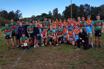 De la Salle and Paddington Colts u14 Gold Cronulla Junior League 26th May games (Photo : Steve Montgomery / OurFootyTeam.com)