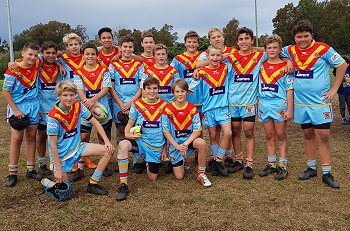 De la Salle Caringbah Under 14 Bronze TeamPhoto (Photo : Steve Montgomery / OurFootyTeam.com)