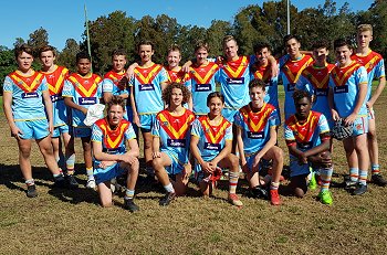 De la Salle Caringbah Under 15 SILVER v Gymea Gorilla's TeamPhoto (Photo : Steve Montgomery / OurFootyTeam.com)