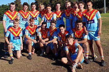 De la Salle Caringbah Under 16 GOLD v Gymea Gorilla's TeamPhoto (Photo : Steve Montgomery / OurFootyTeam.com)