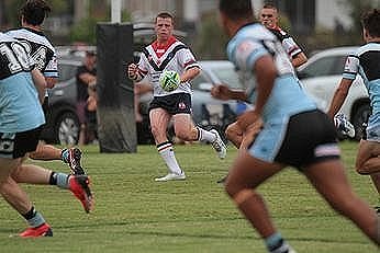 NSWRL SG Ball Cup TRIAL MATCH Cronulla - Sutherland Sharks V Central Coast ROOSTERS Action (Photo : steve montgomery / OurFootyTeam.com)