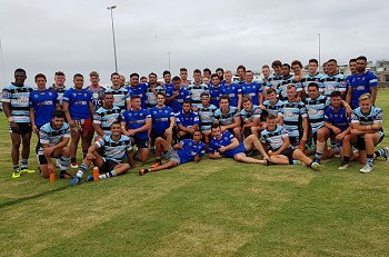 Cronulla - Sutherland Sharks U20s and Sydney University RLFC TeamPhoto (Photo : steve montgomery / OurFootyTeam.com)