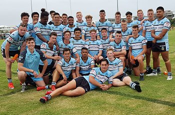 Cronulla Sharks SG Ball Cup trials v CC Roosters Team Photo (Photo : steve montgomery / OurFootyTeam.com)