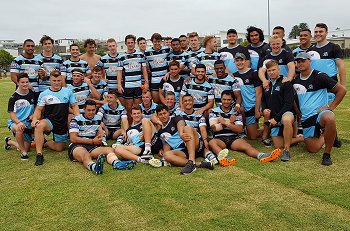 Cronulla - Sutherland Sharks U20s TRIAL v Sydney Uni Team Photo (Photo : steve montgomery / OurFootyTeam.com)