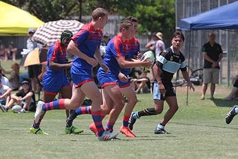 Knights v Sharks U16 Harold Matthews Cup Trial Match Action (Photo : steve montgomery / OurFootyTeam.com)