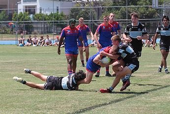 Cronulla Sharks v Newcastle Knights Harold Matthews Trial Match Action (Photo : steve montgomery / OurFootyTeam.com) 