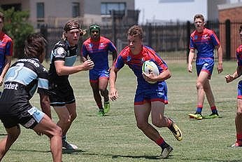 Cronulla Sharks v Newcastle Knights Harold Matthews Trial Match Action (Photo : steve montgomery / OurFootyTeam.com) 