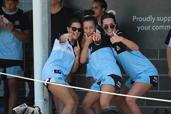 Cronulla Sharks v Newcastle Knights U18 SG Ball Cup TRIAL MATCH Action (Photo : steve montgomery / OurFootyTeam.com)