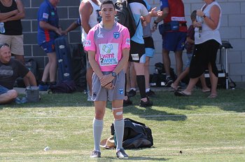 Dante Liu - REFEREE - Cronulla Sharks v Newcastle Knights Tarsha Gale Cup u18 Girls Rugby League Trial Match 25 Jan 2019 (Photo : steve montgomery / OurFootyTeam.com)