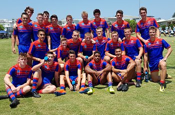 Newcastle KNIGHTS Harold Matthews Cup TRIAL v SHARKS TeamPhoto (Photo : steve montgomery / OurFootyTeam.com)