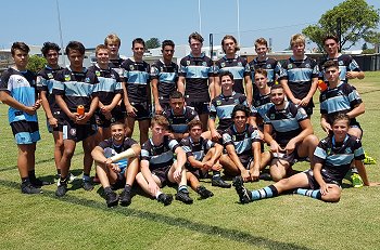 Cronulla SHARKS Harold Matthews Cup TRIAL v Knights TeamPhoto (Photo : steve montgomery / OurFootyTeam.com)